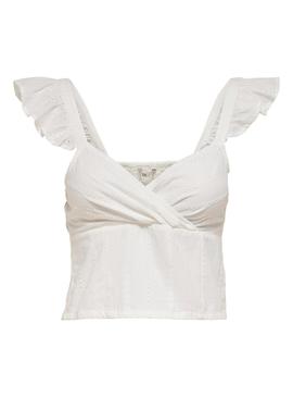 Top Only Maria Strap Branco para Mulher