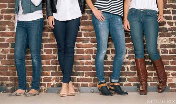 Secretos para que los vaqueros skinny te queden perfectos